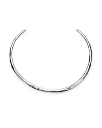 Alexis Bittar | Metallic Miss Havisham Liquid Collar Necklace/silvertone | Lyst