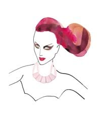 Marion Vidal - Pink Blush Ceramic Necklace - Lyst