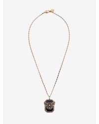 Alexander McQueen - Metallic Butterfly Necklace - Lyst