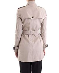 Manteau - Trench - Col polo - Manches longues - Tommy Hilfiger en coloris Natural