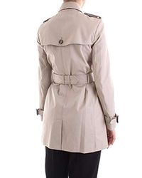 Manteau - Trench - Col polo - Manches longues - Tommy Hilfiger en coloris Natural