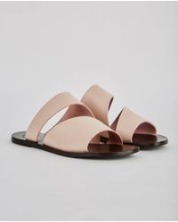 Atp Atelier - Multicolor Leather Cutout Sandal - Lyst