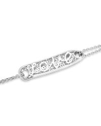 Anne Sisteron - Multicolor 14kt White Gold Diamond Secret Love Bracelet - Lyst