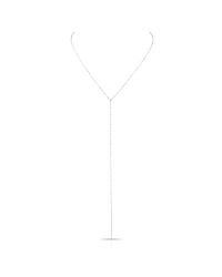 Anne Sisteron - 14kt Solid White Gold Melanie Lariat - Lyst