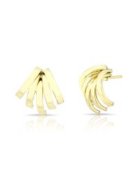 Anne Sisteron - 14kt Solid Yellow Gold Phoenix Stud Earrings - Lyst