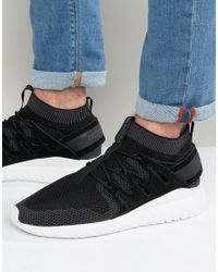 adidas originali tubulare, nova primeknit scarpe in nero s80110 in adidas originali tubulare, nova primeknit scarpe in nero s80110 in