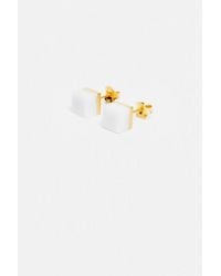 Ming Yu Wang | White Agate Cubic Earring | Lyst