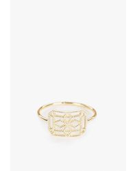 Grace Lee | Metallic Petite Lace Deco Ring Viii | Lyst
