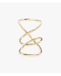 Fay Andrada | Metallic Rysty Hi Ring | Lyst