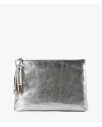 Loeffler Randall | Metallic Tassel Pouch | Lyst