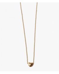 Blair Lauren Brown | Yellow Charity Heart Necklace W/ Diamonds | Lyst