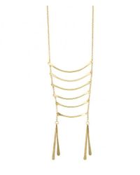 Soko | Metallic Layered Bar Necklace | Lyst