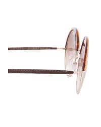 Cutler & Gross | Metallic Round Metal Hw Sunglasses | Lyst
