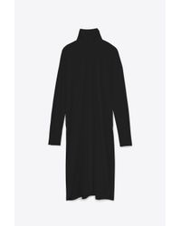 Helmut Lang | Blue Tropical Wool Tunic | Lyst