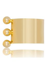 Arme De L'Amour | Metallic Three Sphere Side Cuff | Lyst