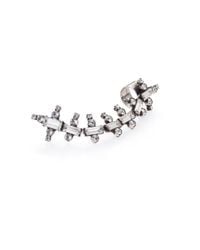 DANNIJO | Metallic Zosia Crystal Single Ear Cuff | Lyst