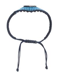 Diane Kordas | Blue Woven Diamonds Eye Bracelet | Lyst