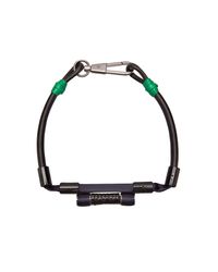 3.1 Phillip Lim - Black Satin And Leather Axle Neckplate - Lyst