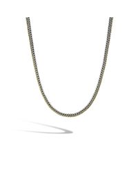 John Hardy | Metallic Classic Chain Extra-small Reversible Necklace | Lyst