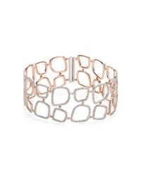 Monica Vinader | Metallic Riva Diamond Cluster Cuff | Lyst