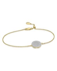 Monica Vinader | Metallic Ava Disc Bracelet | Lyst