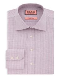 Thomas Pink | Pink Hesling Texture Dress Shirt - Regular Fit for Men | Lyst