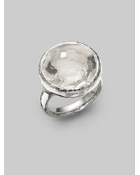 Ippolita | Metallic Clear Quartz & Sterling Silver Ring | Lyst