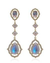 Sara Weinstock | Blue Large Taj Labradorite Earrings | Lyst