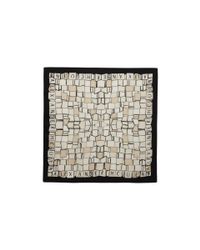 Alexander McQueen | Black Cube Silk Twill Scarf | Lyst