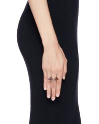 Joomi Lim | Pink 'dynamic Duo' Spike Sphere Ring | Lyst