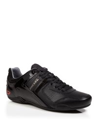 DIESEL | Black Trackkers Korbin Ii Runner Sneakers for Men | Lyst