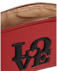 Love Moschino | Red Clutches | Lyst