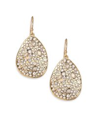 Alexis Bittar | Metallic Miss Havisham Crystal Large Teardrop Earrings | Lyst