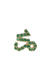 Loquet London | Green 18K Gold Capricorn Charm | Lyst