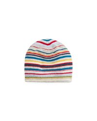 Paul Smith | Multicolor Multistripe Knit Beanie Hat for Men | Lyst