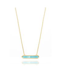 Monica Vinader | Blue Baja Necklace | Lyst