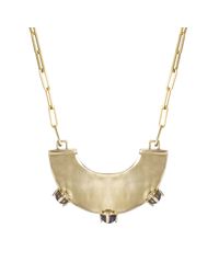 Aesa - Metallic Imperial Pearl Pendant - Lyst
