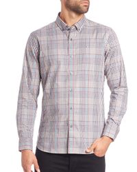 Victorinox | Gray Bruckton Sportshirt for Men | Lyst