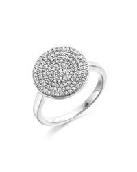 Monica Vinader | Metallic Ava Disc Ring | Lyst