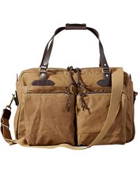 Filson Brown 48-hour 25l Duffel for men