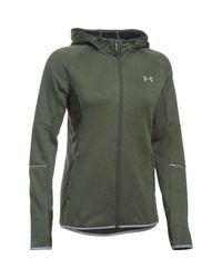 under armour swacket green women