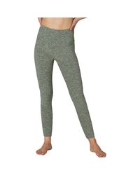 Beyond Yoga Green Spacedye High Waist Long Leggings