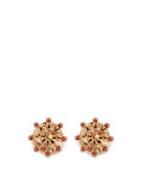 Eddie Borgo | Metallic Circle Estate Cubic Zirconia Earrings | Lyst