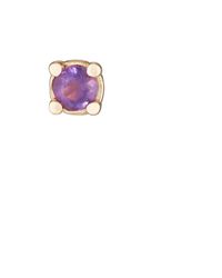 Barneys New York Multicolor Amethyst Stud Earring