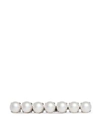 Lanvin | White Glass Pearl Two Finger Ring | Lyst