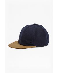 French Connection | Blue Leslie Melton Snapback Cap for Men | Lyst