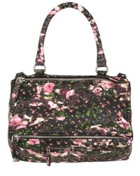 Givenchy | Multicolor Medium Pandora Flower Print Nappa Bag | Lyst