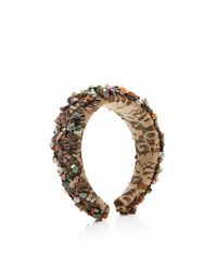 Masterpeace | Brown Agate And Lapis Lazuli Headband | Lyst