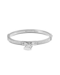 Michael Kors - Metallic Brilliance Pave Bangle Bracelet - Lyst