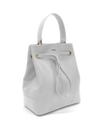 Furla | White Tote - Small Stacy Drawstring | Lyst